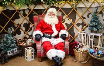 Santa, Christmas At The Zoo, Paignton Zoo