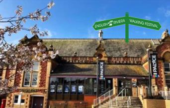 Exterior of Palace Theatre part of the Paignton's Hidden History Walk, English Riviera Walking Festival
