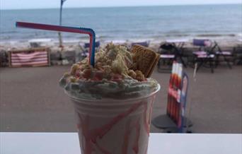 Ice Cream Kiosk Preston Beach Paignton, Devon