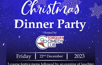 Torquay Comedy Club Christmas Party poster