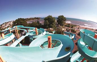 Splashdown Quaywest Fisheye View - Goodrington Sands