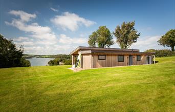 Exterior and view, River Dart Hideaway, Galmpton, Nr Brixham