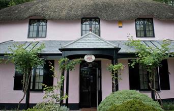 Outside, Rose Cottage at The Cary Arms in Babbacombe, Torquay