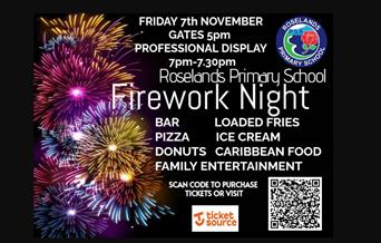 Roselands Primary Fireworks Evening, Fireworks Night