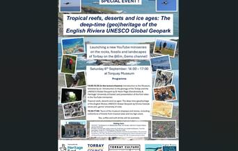 torquay museum, 6th september, 2pm-5pm