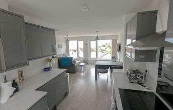 Open plan Kitchen, Lounge, Diner, Seagulls View, 16 Harbour View Close, Brixham, Devon