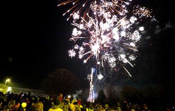 Sherwell Valley Primary School Annual Bonfire Night, Torquay, Devon