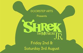 Shrek poster from Doorstep Arts