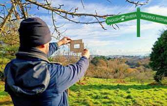 Sunset Sketch and Stroll, English Riviera Walking Festival, Cockington, Torquay