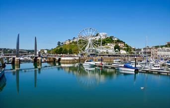 Torquay harbour and wheel