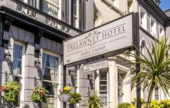 Outside - The Trelawney. Torquay, Devon