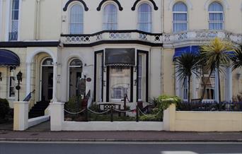 Front of Hotel Patricia, Torquay, Devon