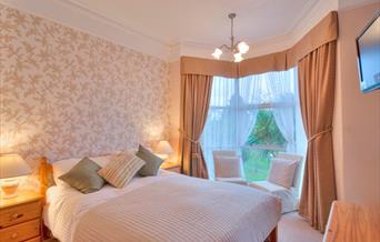 Bedroom at Avron House, Torquay, Devon