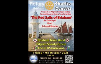 The Rotary Club of Brixham presents ‘The Red Sails of Brixham’