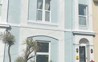 Bedroom at the Babbacombe Palms, Torquay, Devon