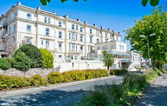 Rear of TLH Victoria Hotel, Torquay, Devon