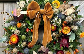 Autumn Wreath Making Workshop - Occombe Farm