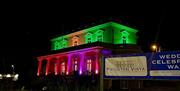Paignton Club venue at night