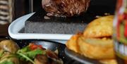 Meal served at Findlays, Victoria Parade, Torquay