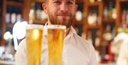 Pints served at Findlays, Victoria Parade, Torquay