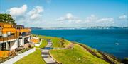 View from outside, Lapwing 1, The Cove, Brixham, Devon