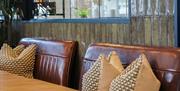 Inside seating at Otto