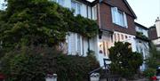 Exterior, Silverlands B&B and car park, Torquay, Devon