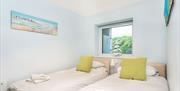 Twin Bedroom, Lapwing 1, The Cove, Brixham, Devon