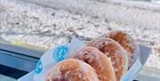 Doughnuts from Breakwater Bistro, Brixham, Devon