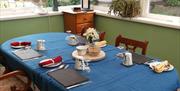 Breakfast area, Sunnybrook Guest House, New Road, Brixham, Devon