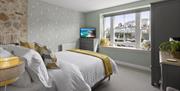 Bedroom at La Petite Maison Apartments, Brixham