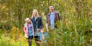 Woodland walks close to Waterside Holiday Park, Paignton, Devon