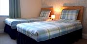 Twin bedroom, Abberley Guest House, Torquay, Devon