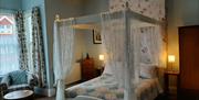 Four Poster Bedroom at Rosemead Guest House, Paignton, Devon