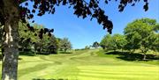 2020 view of 10th fairway, Torquay, Devon