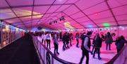 New real ice rink at Torre Abbey, Torquay