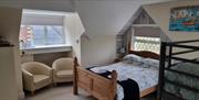 Family bedroom, Rowcroft Lodge, Goodrington, Paignton