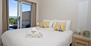 Double bedroom, Curlew 2, The Cove, Brixham, Devon