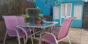 Outdoor seating, 2 Galmpton Farm Close, Galmpton, Nr Brixham, Devon