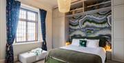 One of the five bedrooms at Vane Tower