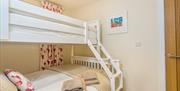 Bunk bedroom, Curlew 5, The Cove, Brixham, Devon