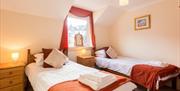 Twin Bedroom, 62 Moorings Reach, Brixham, Devon