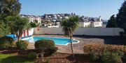 Swimming pool at Abbey Court Hotel, Torquay, Devon