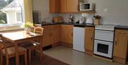 Kitchen/dining area at Abbey View, Torquay, Devon