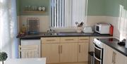 Kitchen at Abbey View, Torquay, Devon