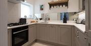 Kitchen, Agatha Cottage, Greenway Road, Galmpton, Nr Brixham