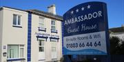 Exterior, Ambassador Guest House, Sands Road, Paignton, Devon