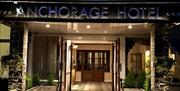 Entrance, Anchorage Hotel, Torquay, Devon