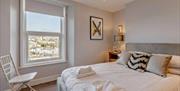 Double Bedroom with town and harbour view, Angels Retreat, Windmill Hill, Brixham