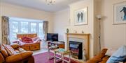 Appledore in Brixham, cosy living area